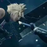 Cloud and Sephiroth clash in Final Fantasy VII Remake