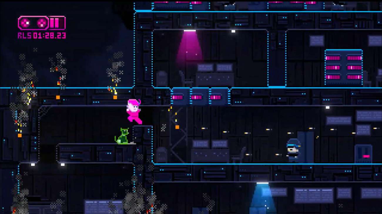 The Cyberpunk-Looking Platformer Lazr Now Has A Free Demo On Itch.io