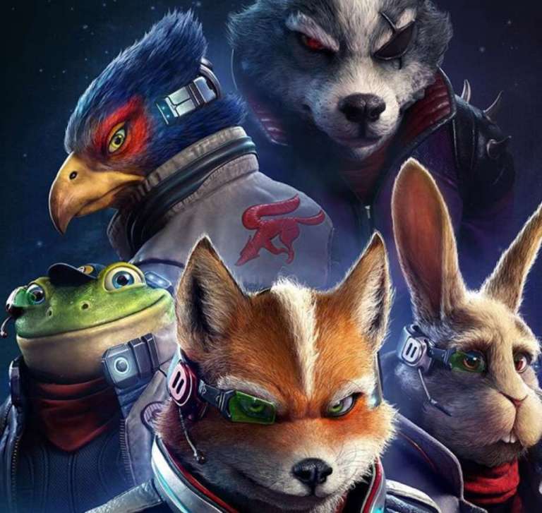 The Star Fox Team and Wolf O'Donnell