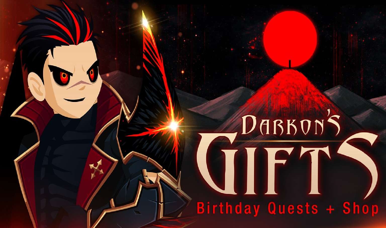 Darkon’s Birthday Shop Finally Comes To AdventureQuest Worlds With Unique Items