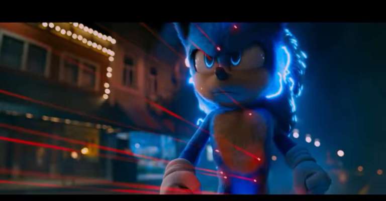 Sonic The Hedgehog In His New Movie