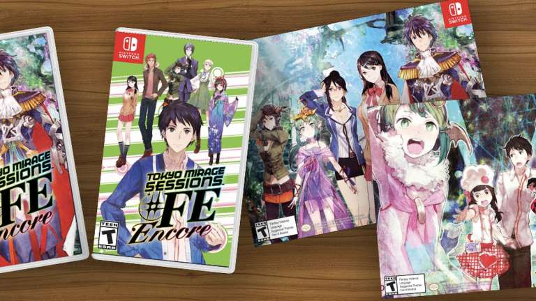 My Nintendo Now Offers Four New Printable Tokyo Mirage Sessions #FE Encore Box Art