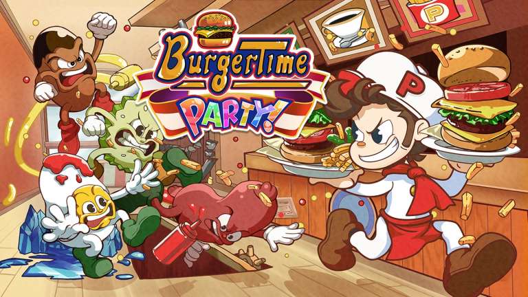 XSEED Games Releases Burgertime Party! Demo On Nintendo Switch EShop