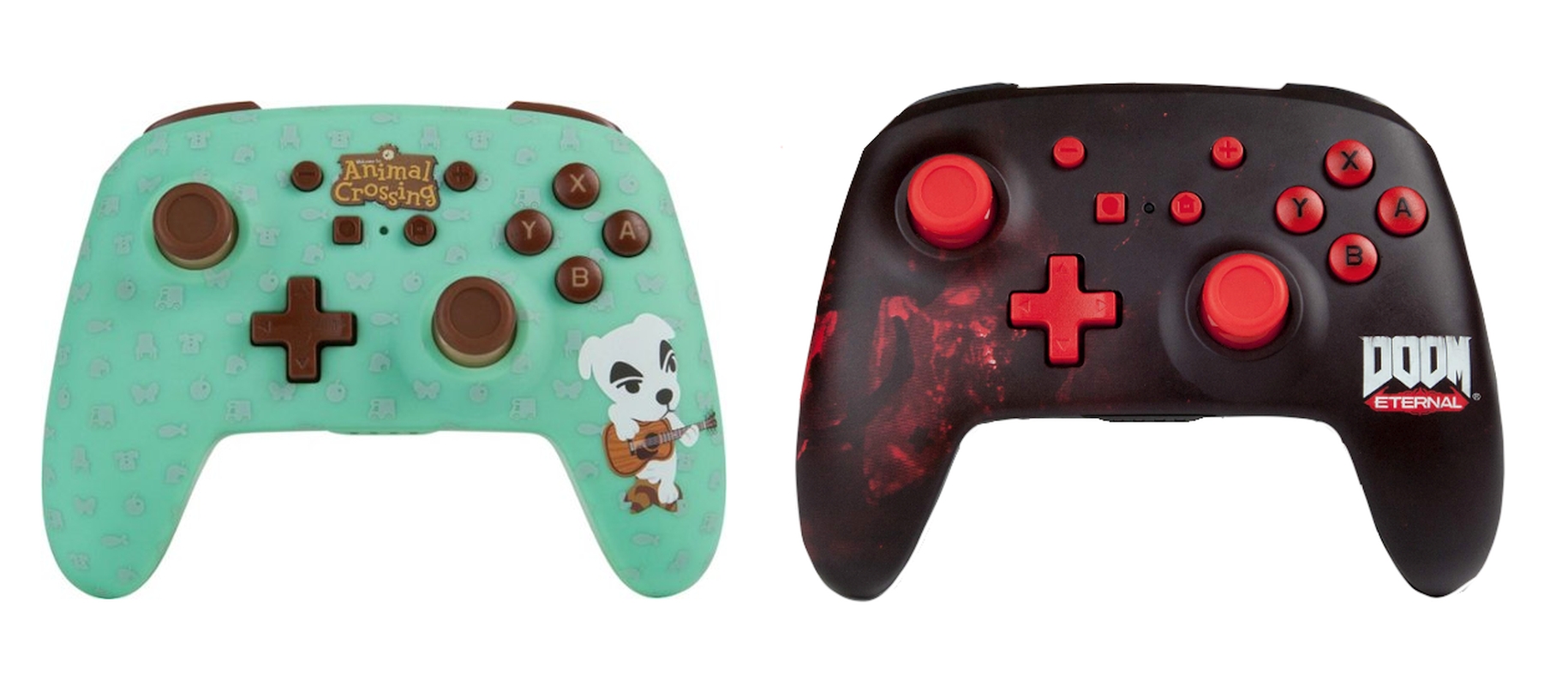 Animal Crossing: New Horizons And Doom Eternal PowerA Enhanced Switch Controllers Announced