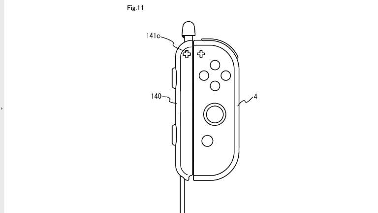 Nintendo Files A Patent For A New Joy-Con Attachment That Features A Stylus Holder