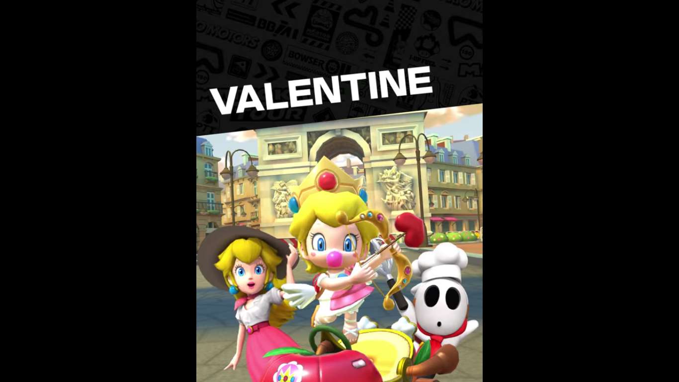 Mario Kart Tour’s Valentines Tour Has Been Revealed With A Brand New Trailer, New Costumes, Karts, And More For The Most Romantic Day Of The Year