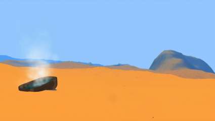 Red Desert Render Is A Unique Hiking Game That's Now Free Via Itch.Io
