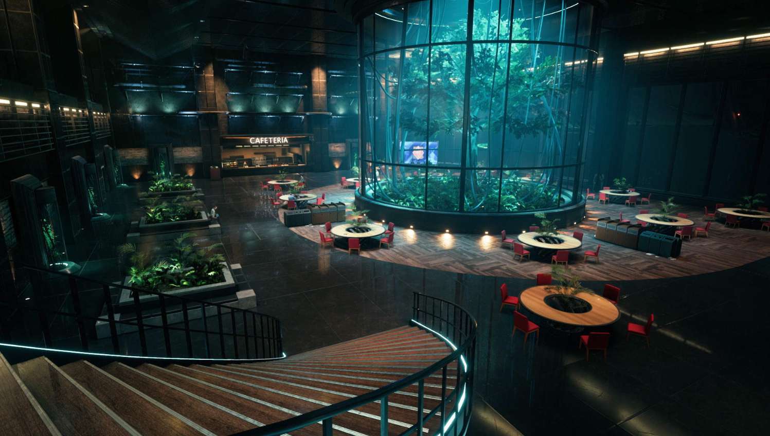 Final Fantasy Vii Remake Screenshots Show Off The Shinra Building The Headquarters Of The Evil 