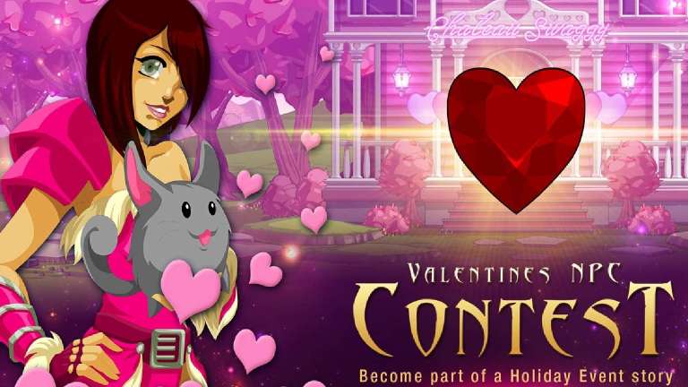 Hero Heart Day NPC Contest For AdventureQuest Worlds Now Closed And Winners To Be Announced On Valentine's Day
