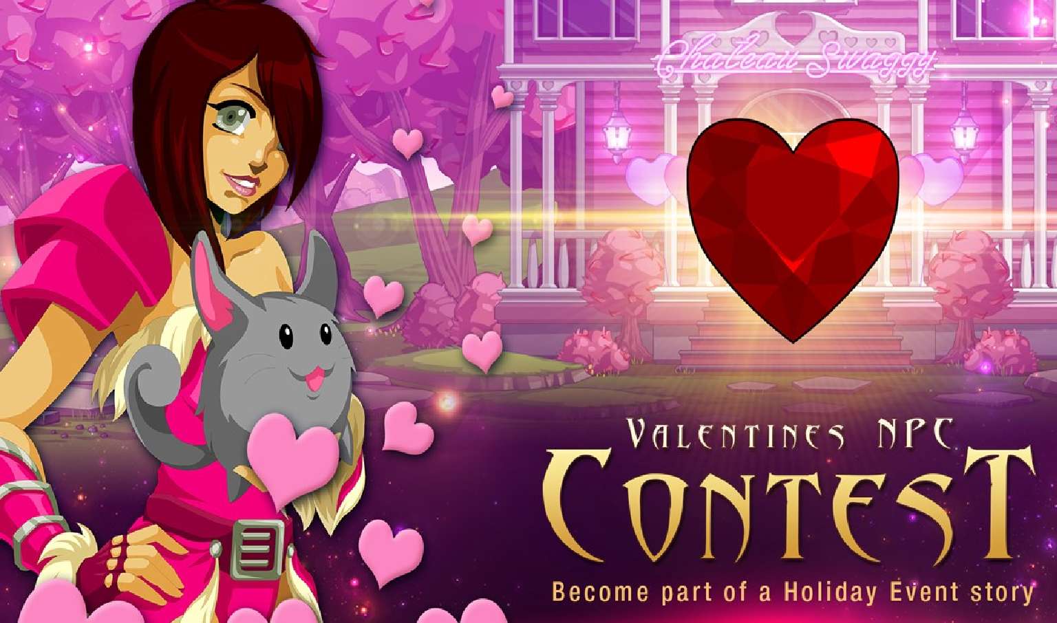 Hero Heart Day NPC Contest For AdventureQuest Worlds Now Closed And Winners To Be Announced On Valentine’s Day
