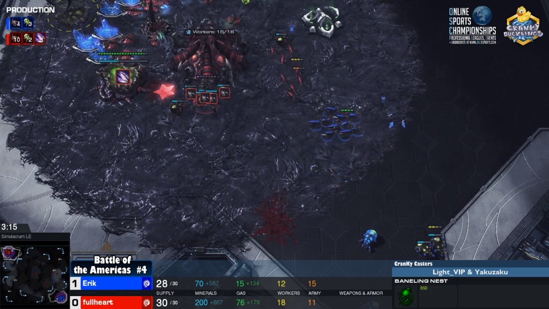 Cranky Duckling’s StarCraft II Tournament Battle Of The Americas #4 Is Now Live!