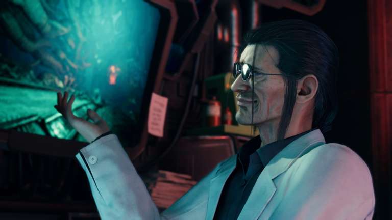 Professor Hojo in Final Fantasy VII Remake