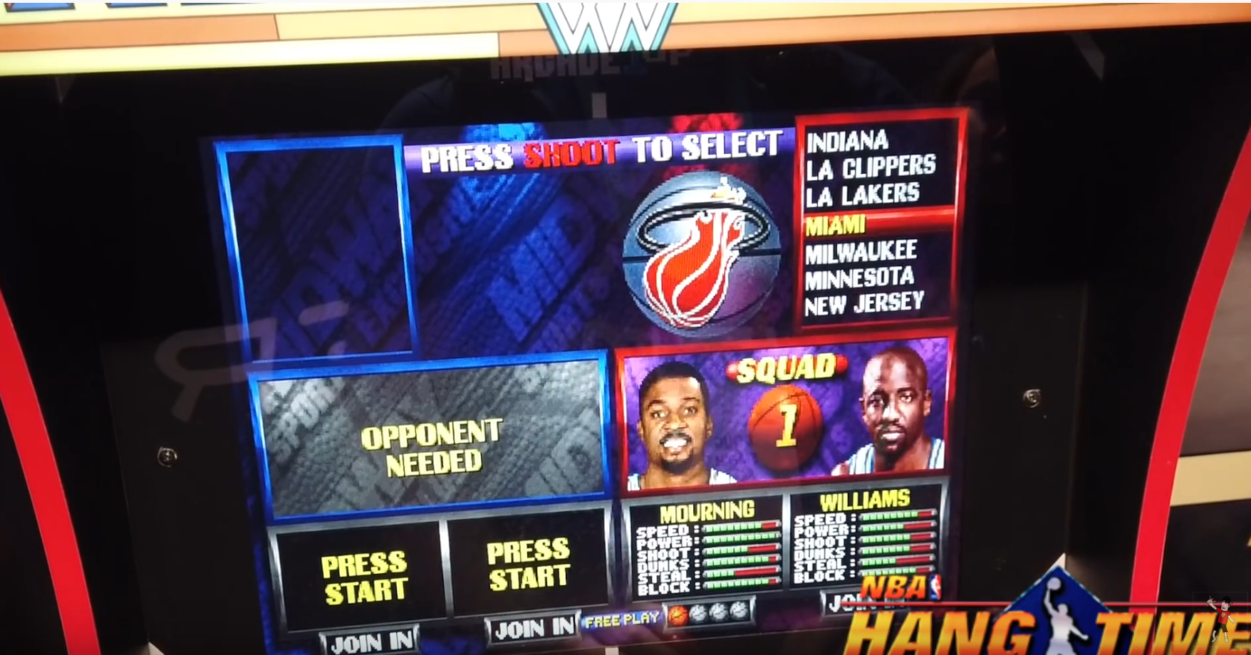 The NBA Jam Arcade Cabinet From Arcade1Up Can Now Be Pre-Ordered