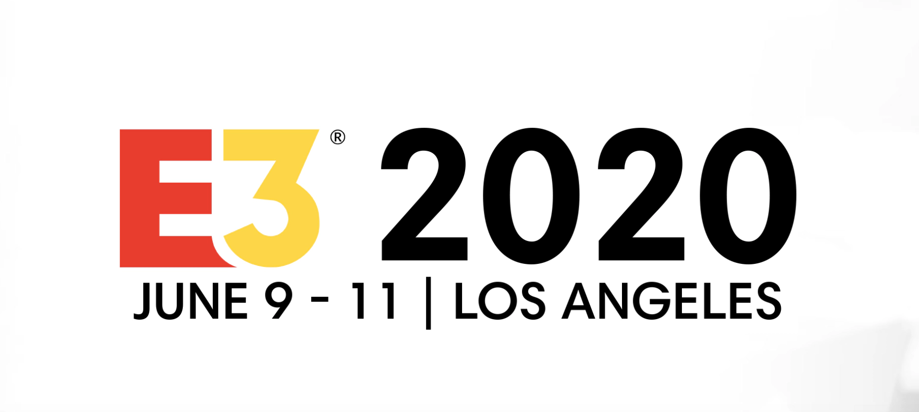 The Logo for E3 2020