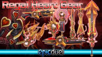 Epic Duel Releases New Weapons And Armor For Their Regal Heart Day Update