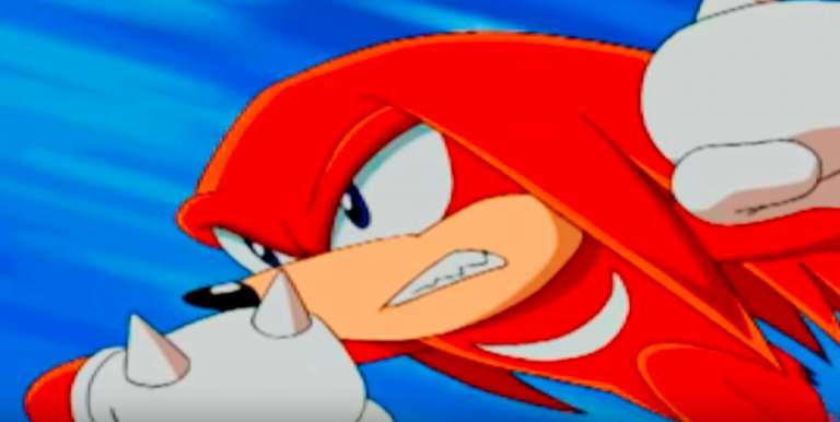 Knuckles from Sonic The Hedgehog