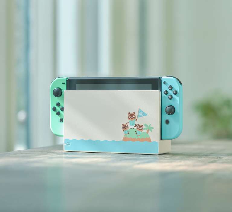 The all new special Nintendo Switch Animal Crossing Console