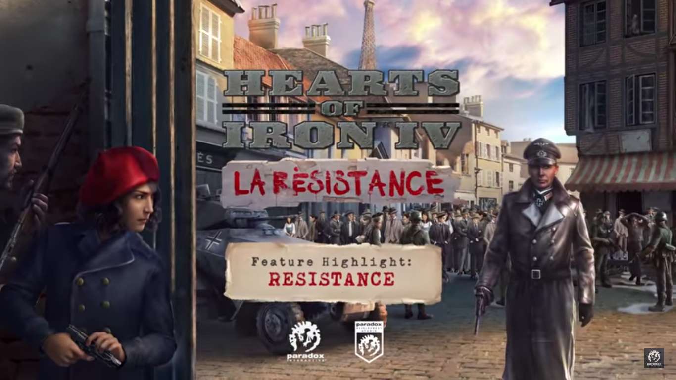 Hearts of Iron IV: La Resistance Is The Next French Based Expansion For Paradox’s Popular World War II Strategy Game, New Trailer Has Just Released