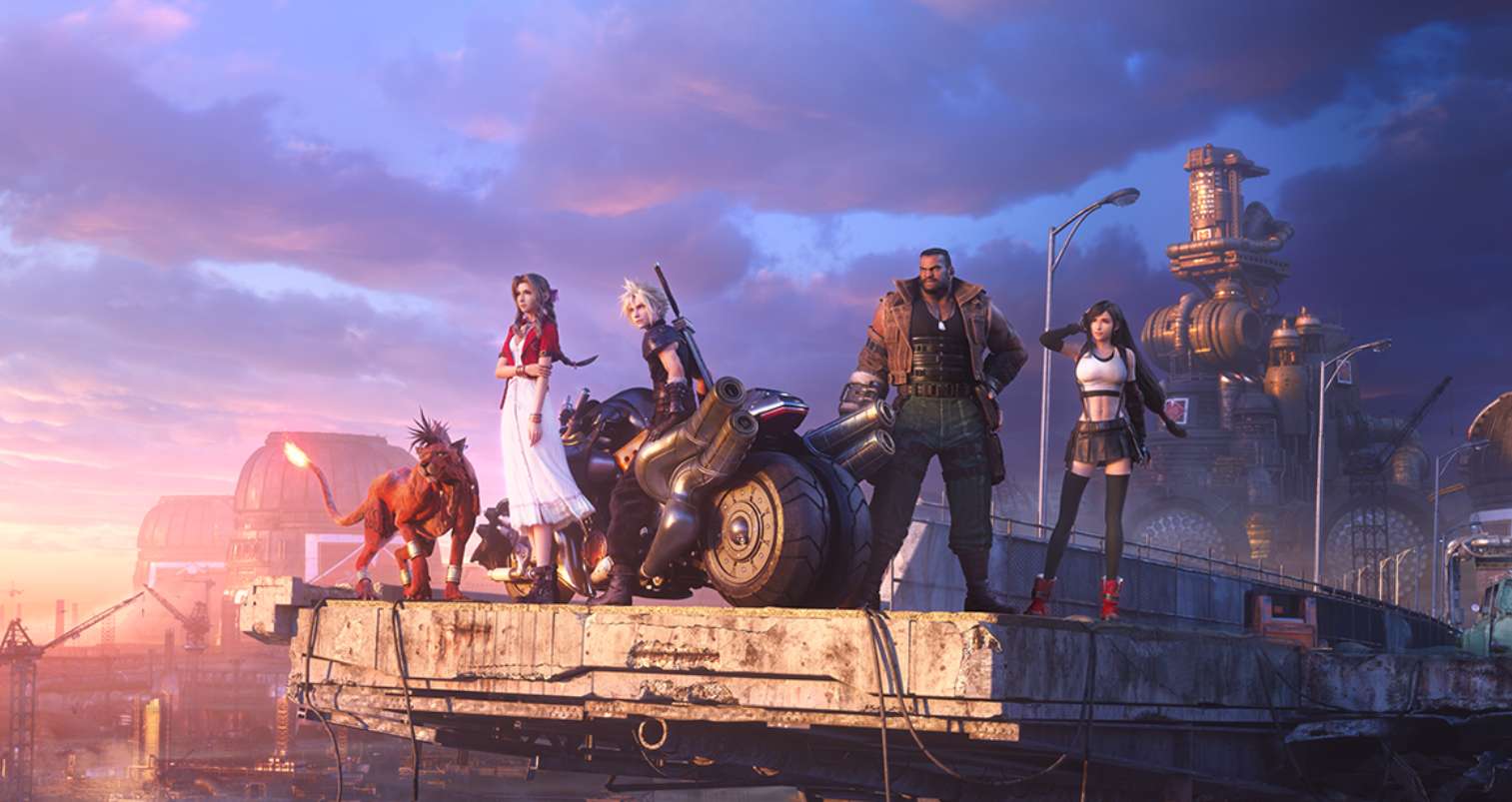Final Fantasy VII Remake Image Reveals The Full Team Together For The First Time
