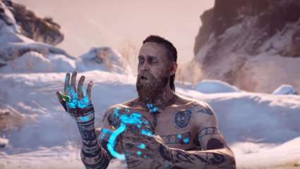 Twitter User Hacks The Camera In PlayStation 4's God Of War To Find Baldur Flipping Kratos The Middle Finger