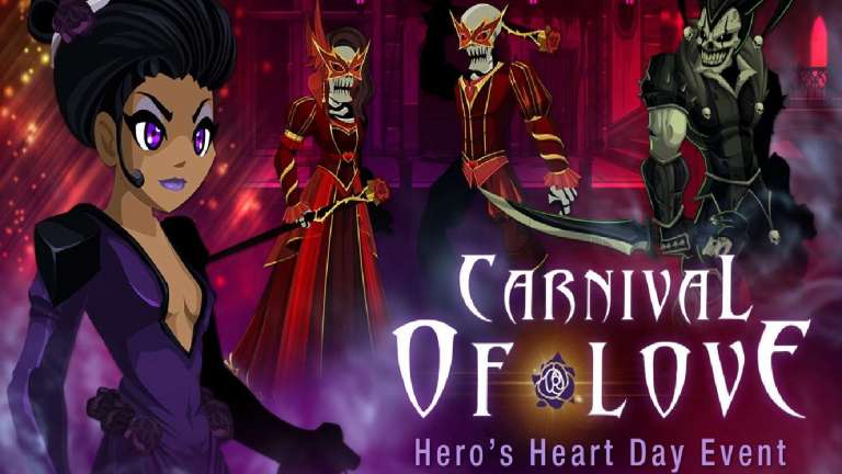 AdventureQuest Worlds Brings In Carnaval Of Love As An Event Related To Carnaval To Give Players A Reason To Party