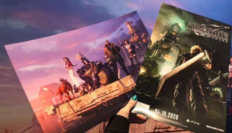 Posters were given out for Final Fantasy VII at PAX East