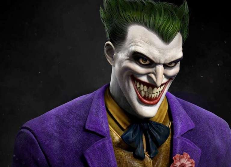 Joker as created by God of War's Raf Grassetti