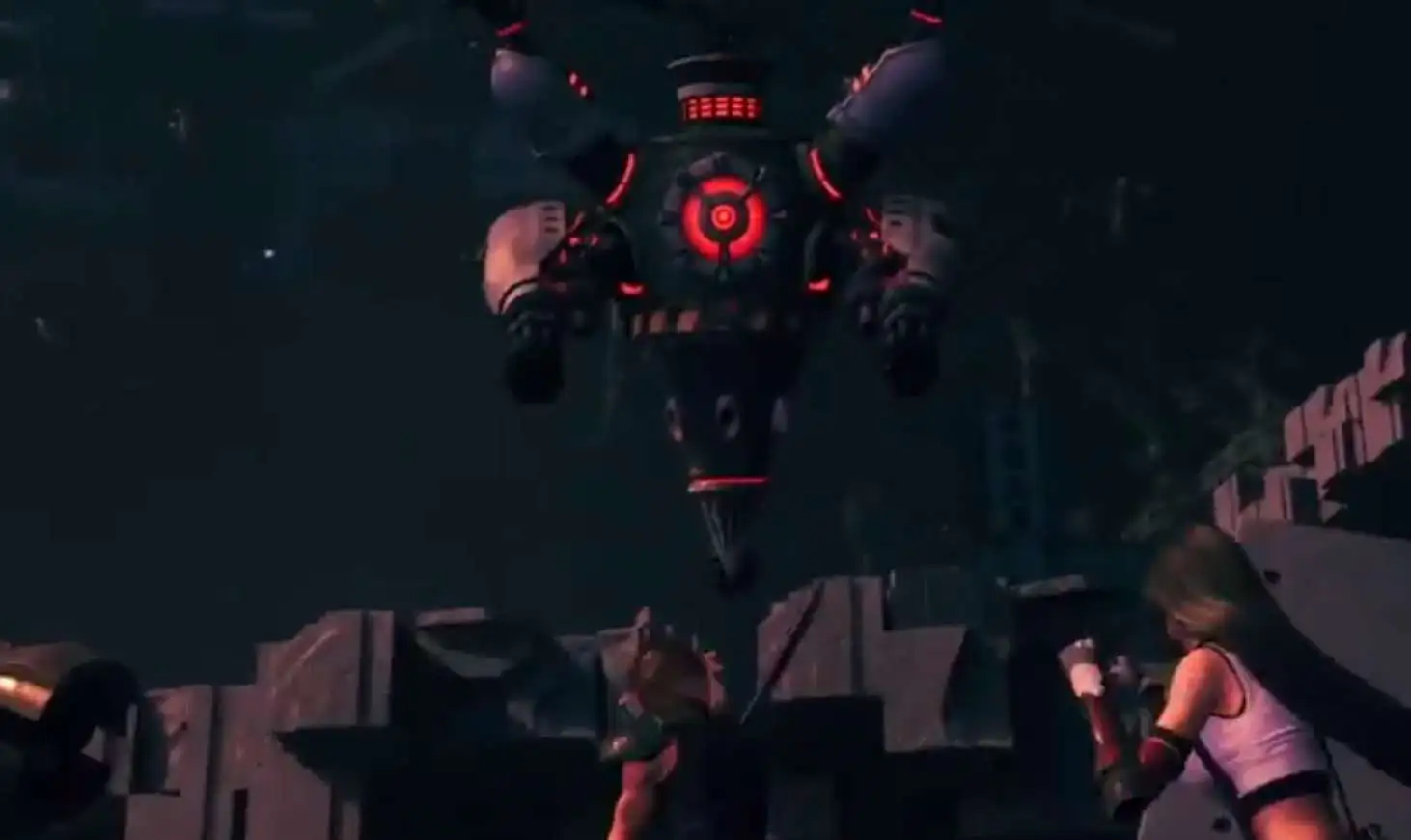 Heli Gunner, a boss from the original Final Fantasy VII, returns in Final Fantasy VII Remake