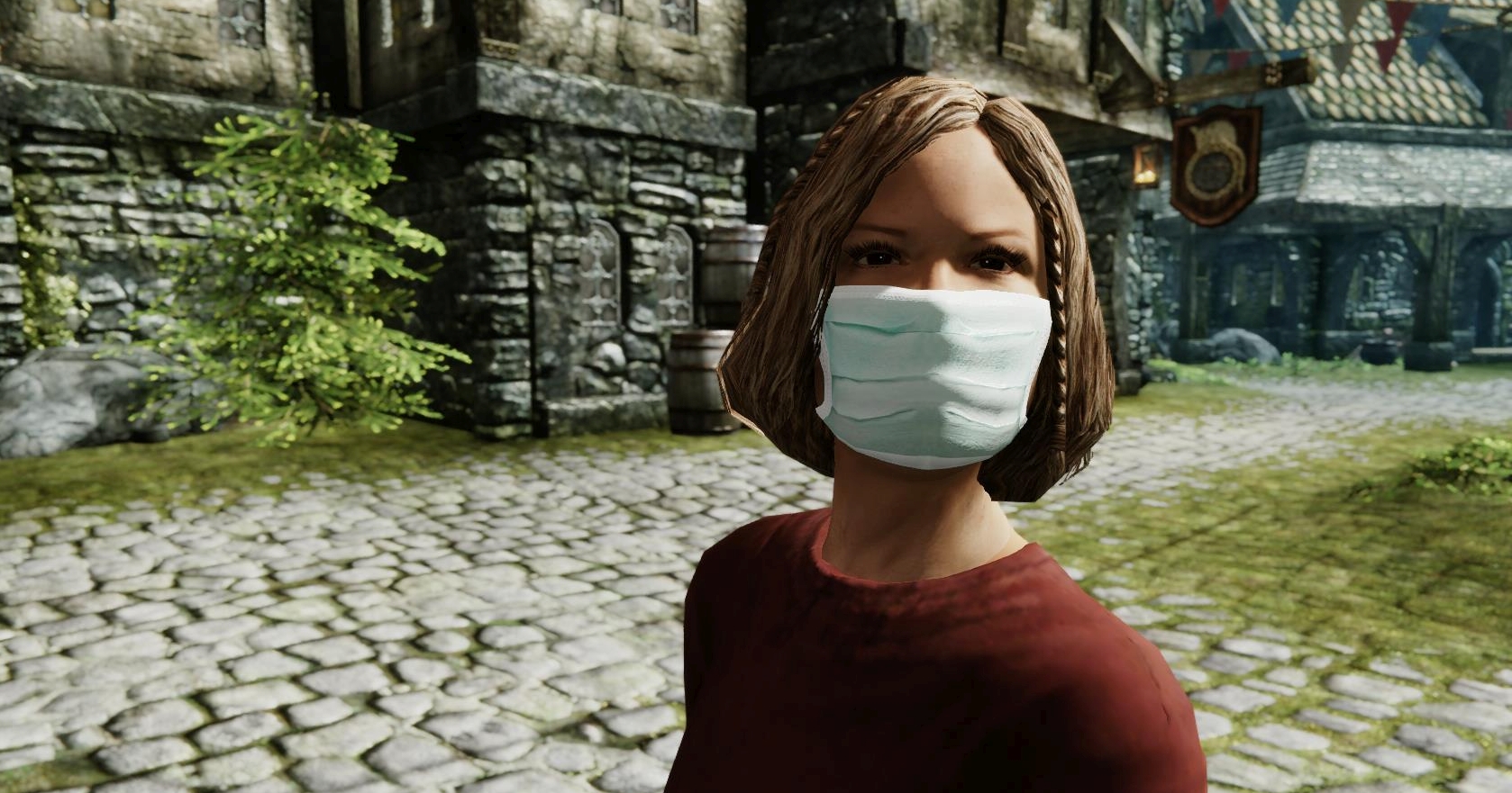 Skyrim on Quarantine Mod Creates Immersive In-Game Social Distancing Experience
