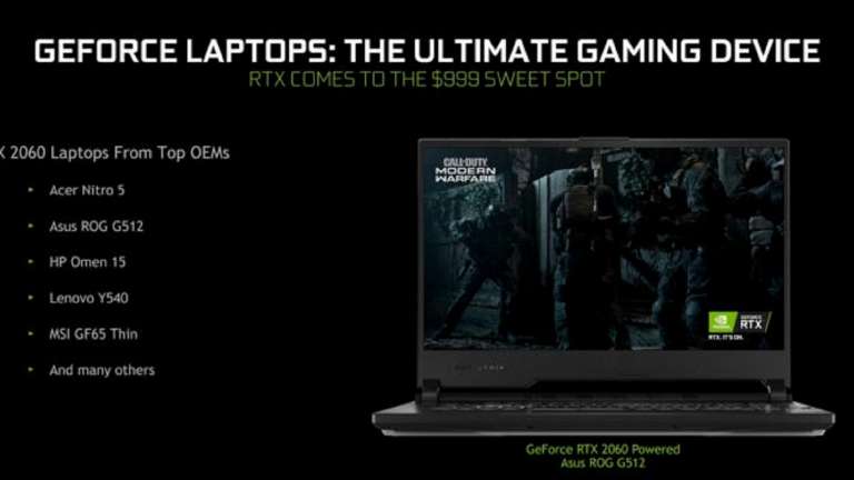 NVIDIA Plans To Rebuild GeForce Laptops - With Prices Starting From $699 - $999 - And Also Newly Added Features
