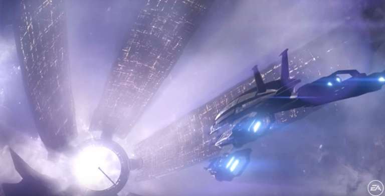 The Normandy Docks at The Citadel in Mass Effect 3