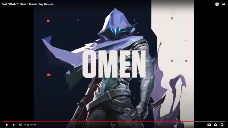 The Free-To-Play Shooter Valorant Is Getting A New Teleporting Character Named Omen