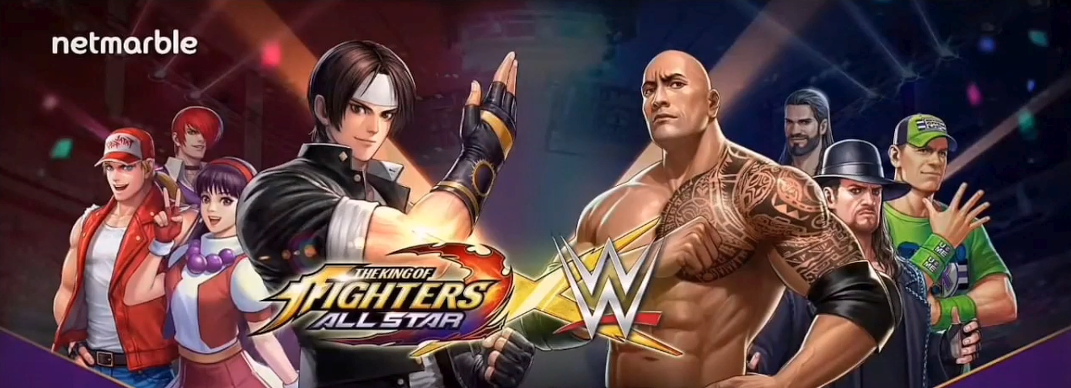 Netmarble Announces Upcoming The King of Fighters Allstar And WWE Collaboration