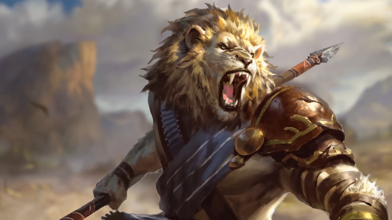 Dungeons and dragons leonin