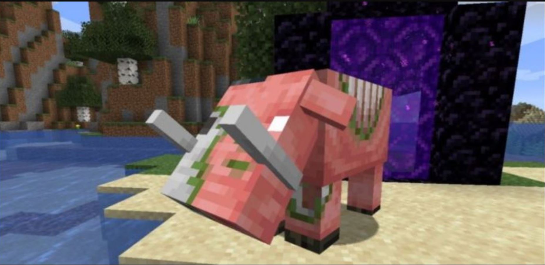 Minecraft Mobs Explored: Zoglins, The Undead Hoglins That Only Appear In The Overworld Or The End