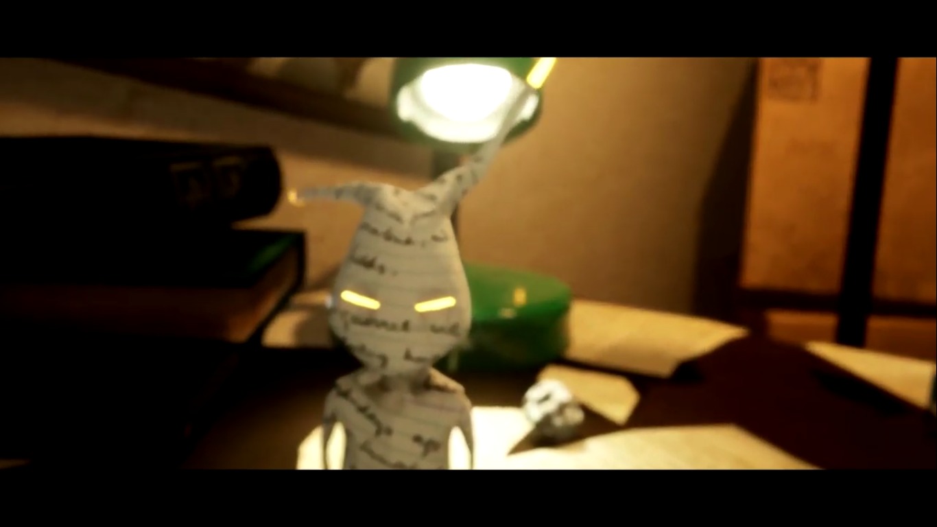 A Tale of Paper Is A PlayStation 4 Exclusive That Revolves Around A Strange Origami Character Exploring A Platforming Adventure