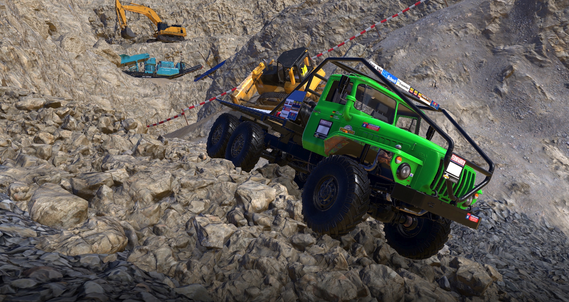 Motorsport Game Heavy Duty Challenge Drives Onto Steam In Late 2021