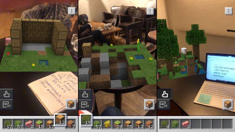 How The Mobile Game, Minecraft Earth, Mobs Differ From The Standard Minecraft Experience!