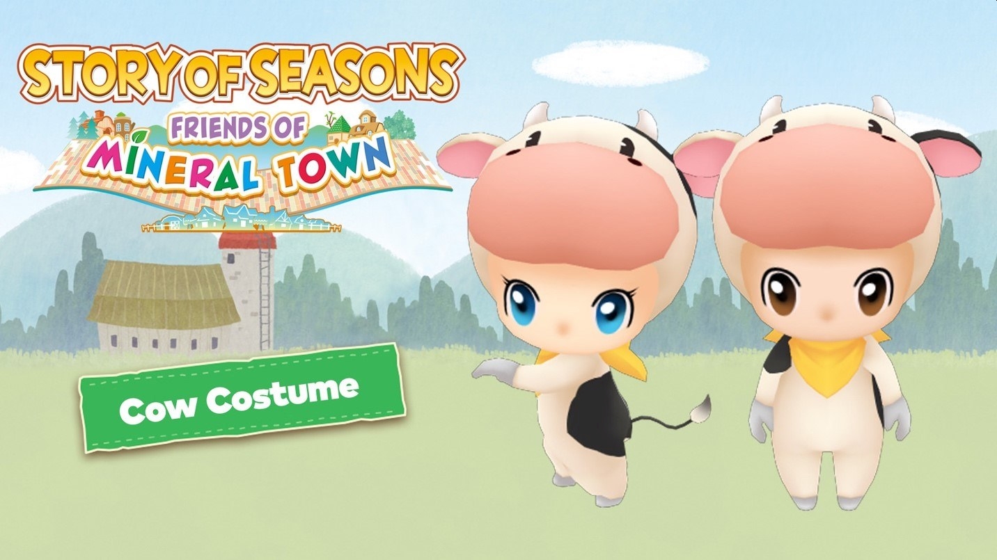 Story of Seasons: Friends Of Mineral Town Digital Preorder Now Available With Bonus Cow Costume