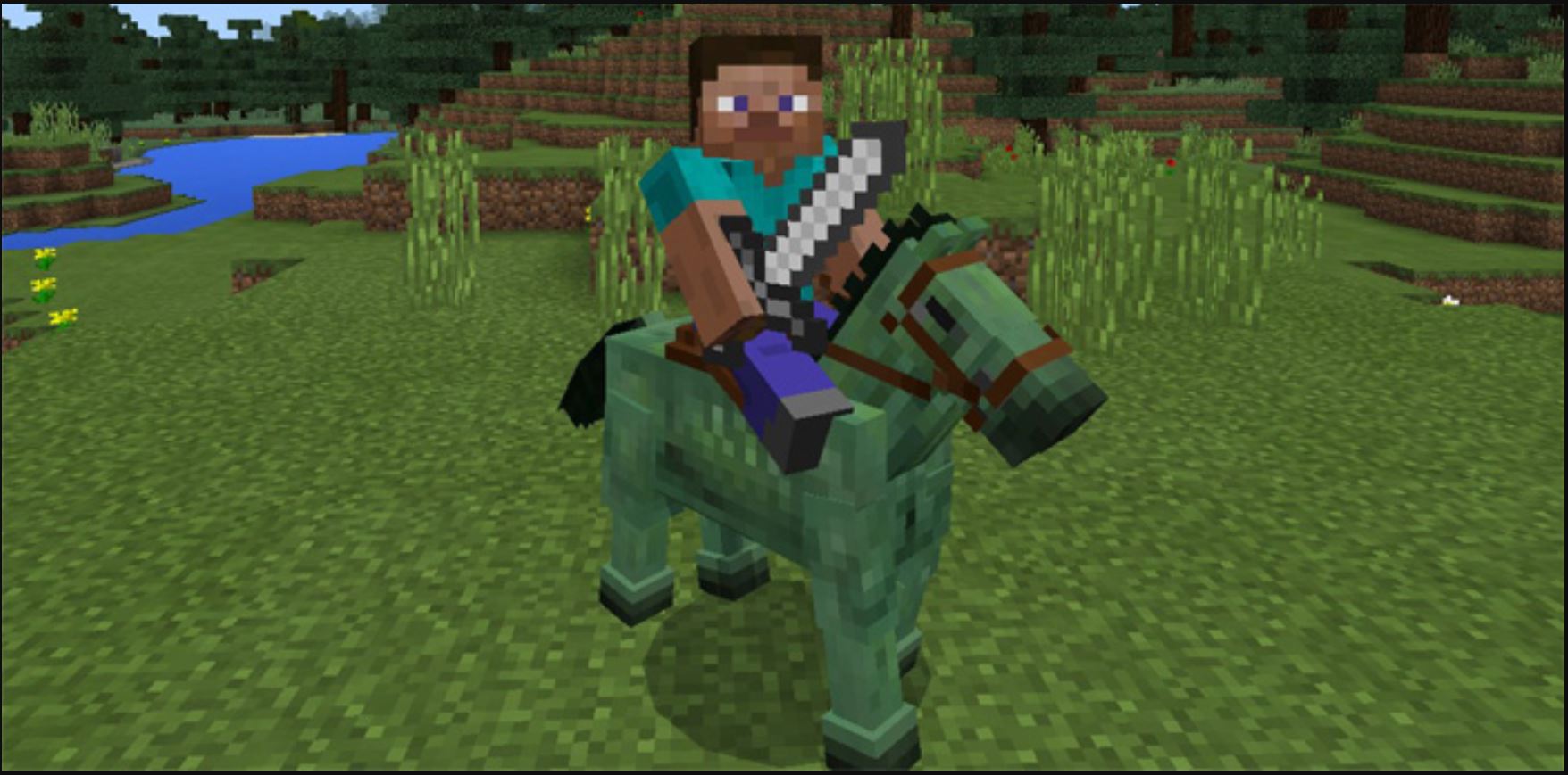 Minecraft Mobs Explored: The Zombie Horse, One Of The Fastest Ways Of Public Transportation