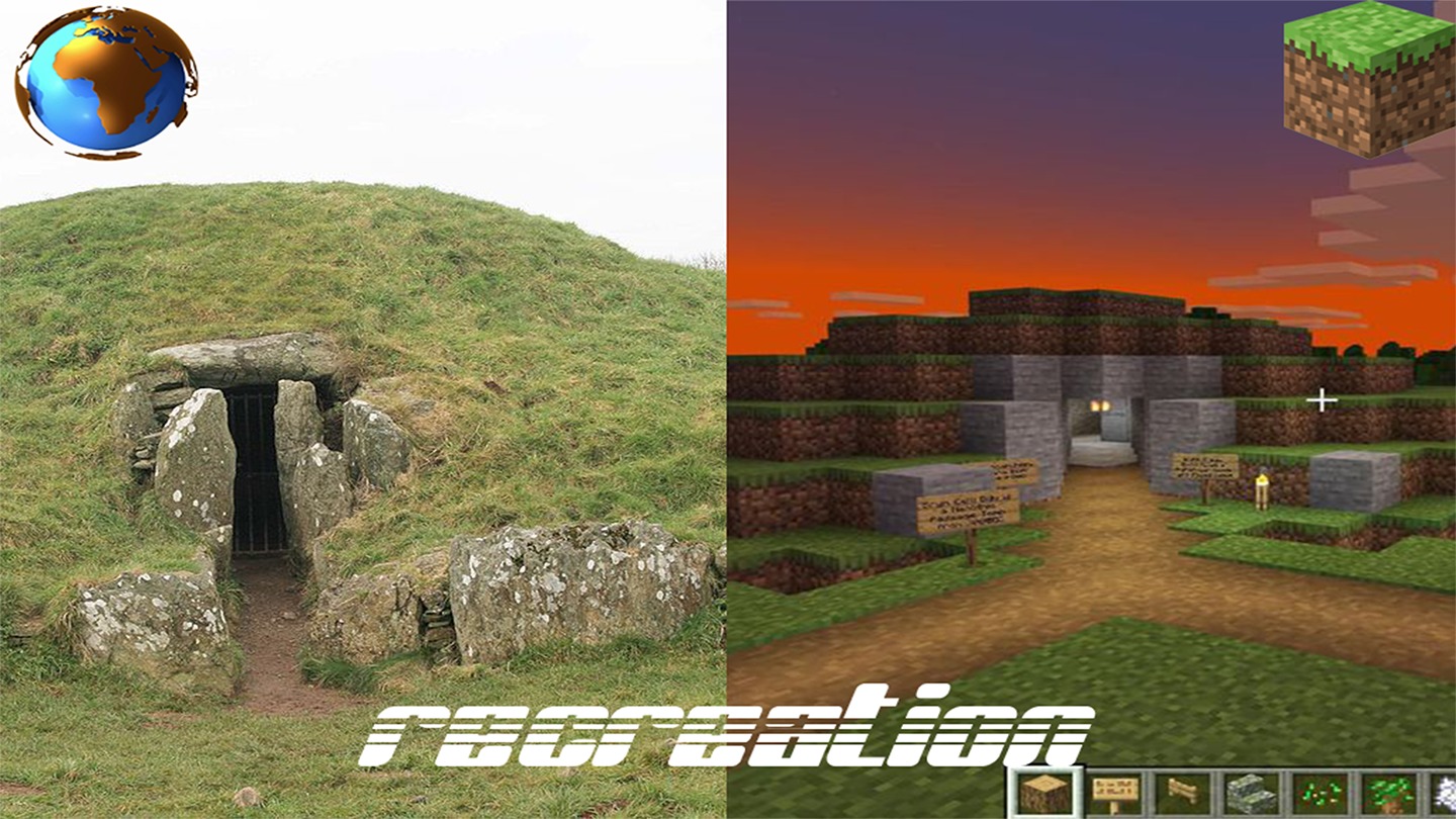 A Father And Daughter Have Recreated A 5,000 Year Old Welsh Tomb In Minecraft