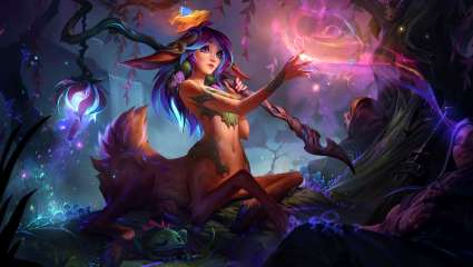Lillia Is The New League Of Legends Champion With A Love For The Jungle And Plenty Of Speed