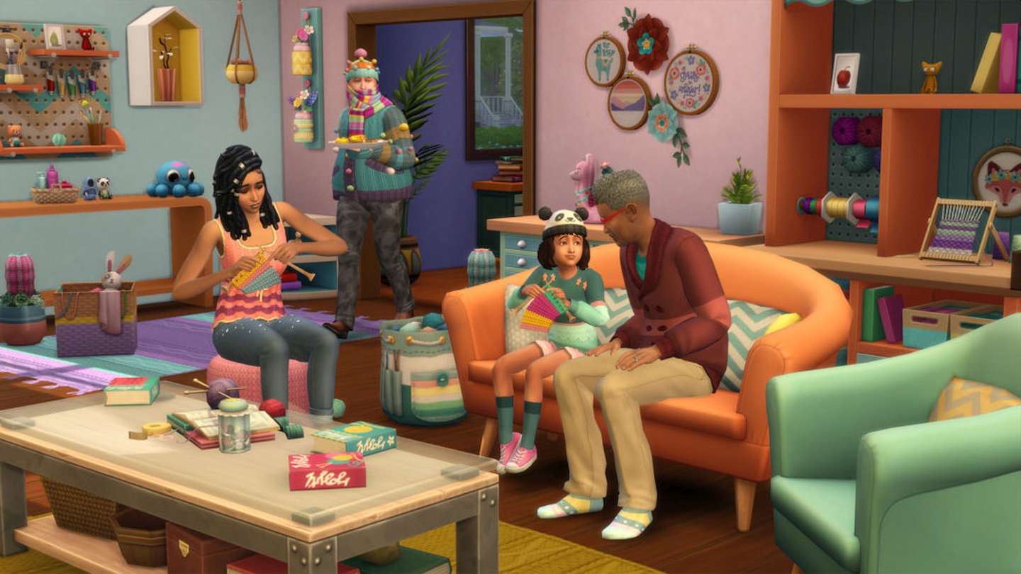 The Sims 4 Nifty Knitting Community Voted Stuff Pack Launches Today