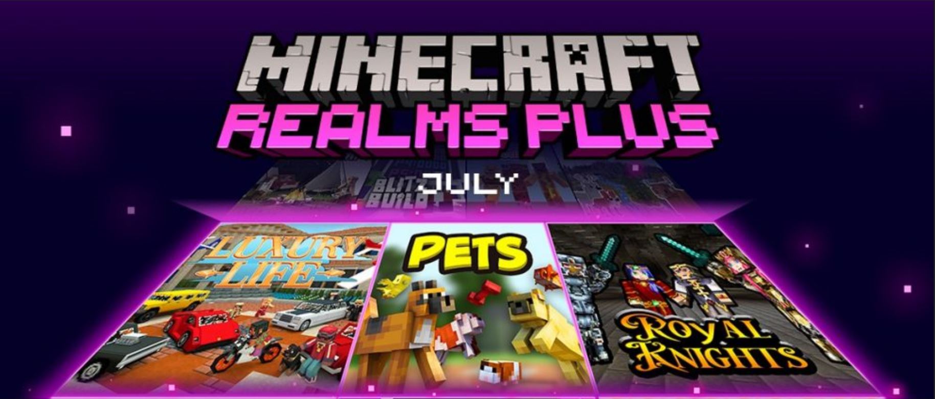 Minecraft Realms Plus July Update: Six New User-Created Creations Available For Users