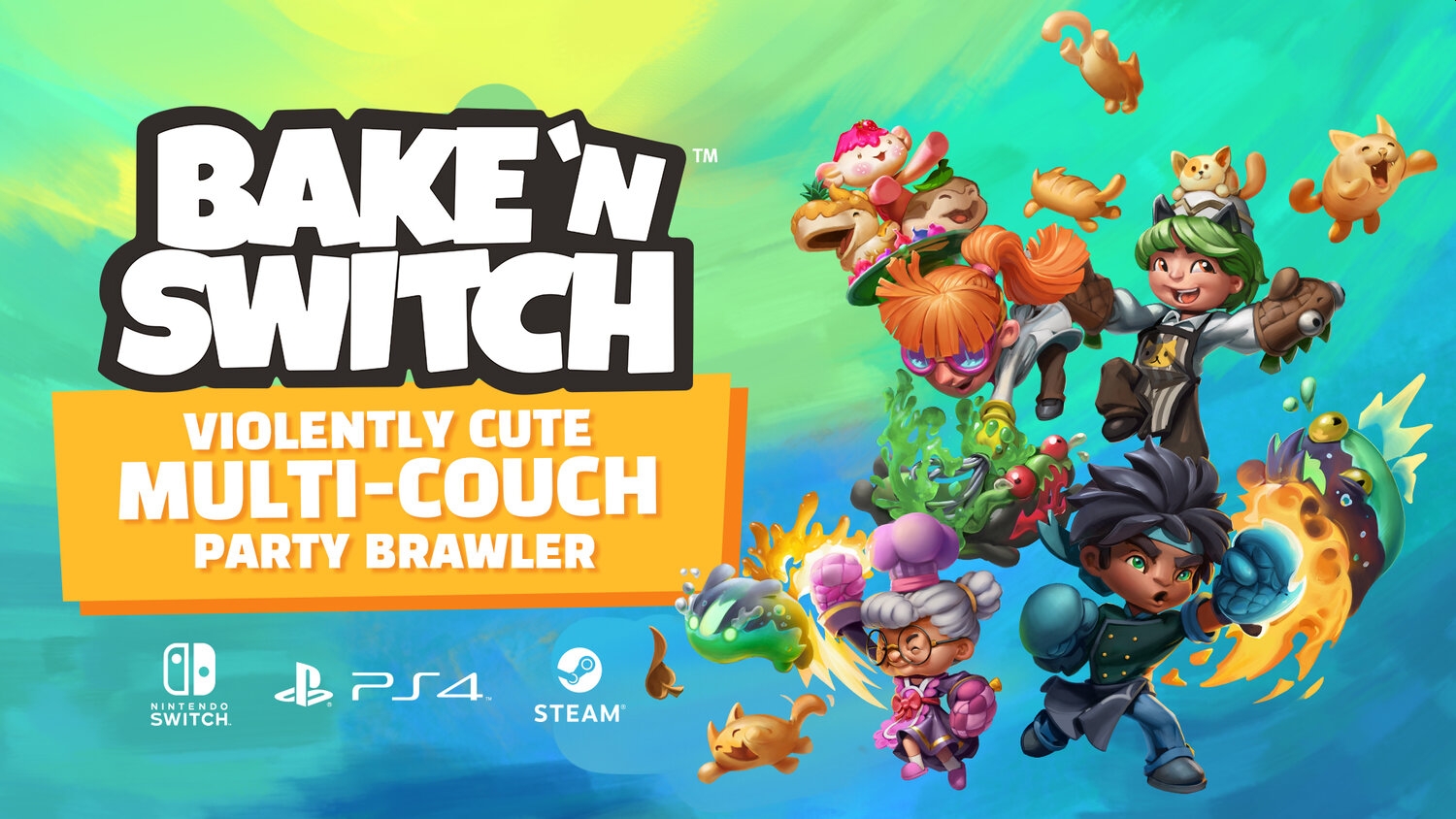 Streamline Games’s Party Brawler Bake ‘n Switch Announced For PC And Consoles
