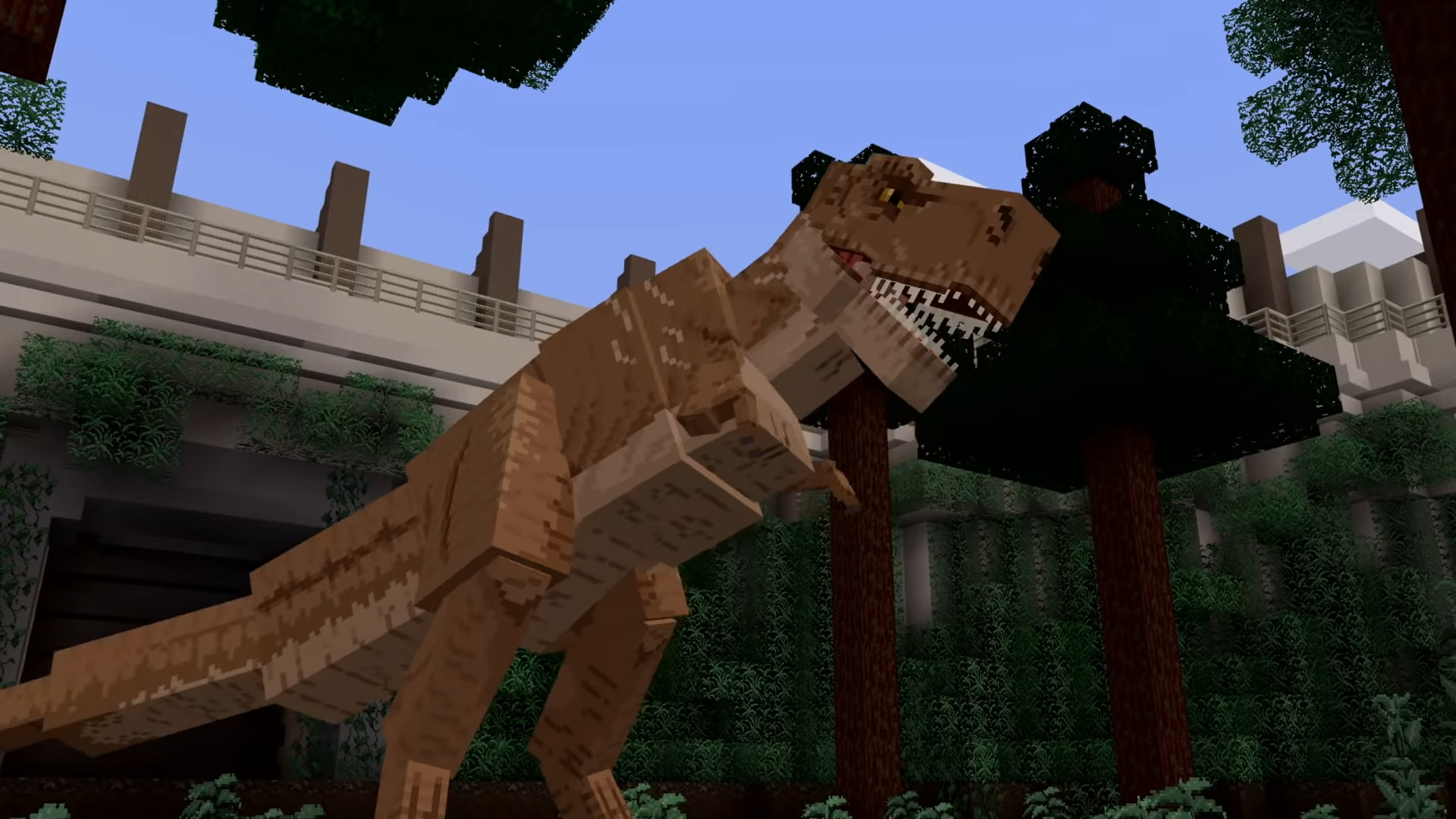 Official Minecraft Jurassic World DLC Includes Over 60 Dinosaurs, A Huge Map And Plenty Of Adventure