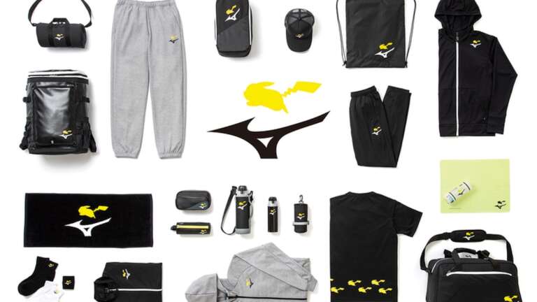 Athletic Brand Mizuno Announces Collaboration With Pokémon For Clothing And Accessories