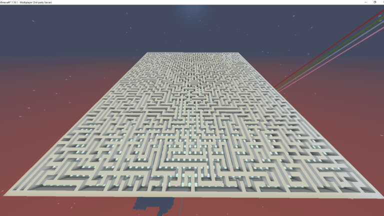 Redditor GuyInGreyDaBoss Created A Maze Generator Plugin, He Has Made The Code Available!