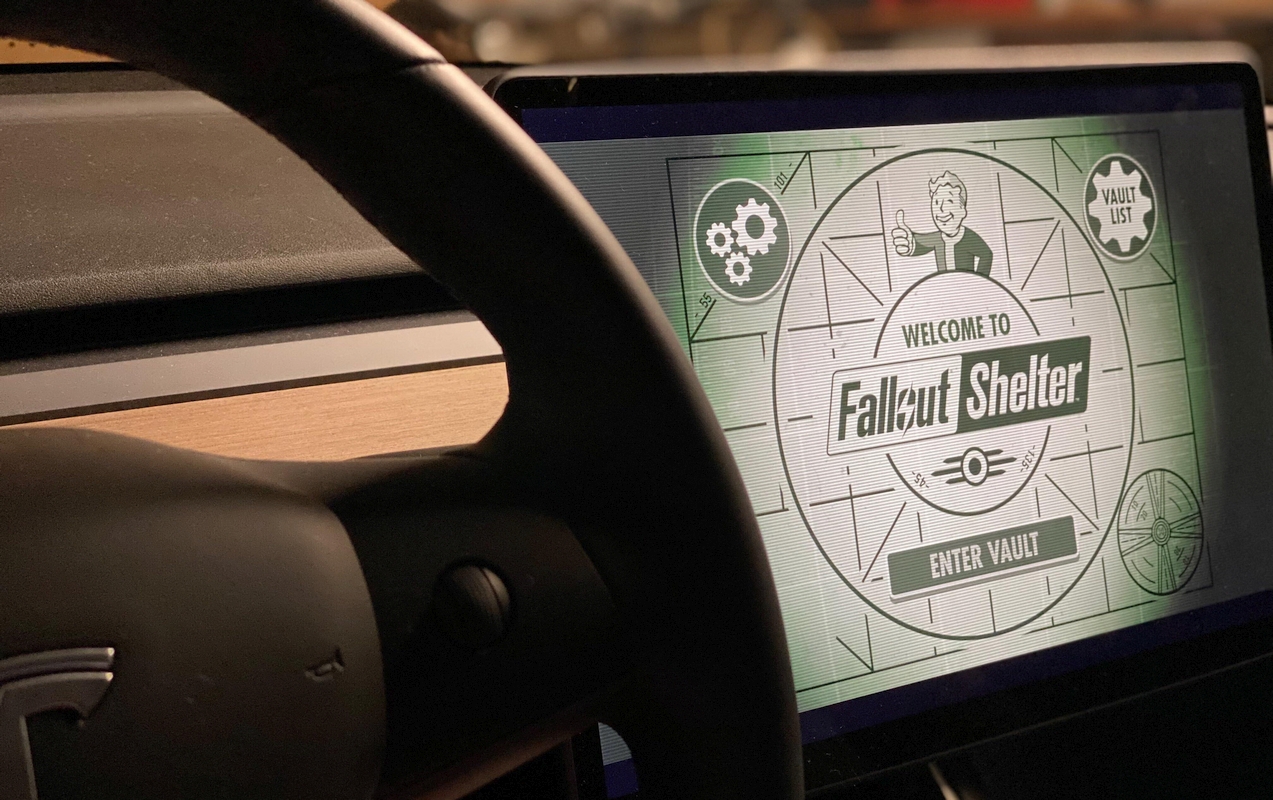 Bethesda’s Fallout Shelter Launches On Tesla Arcade Inside Of Tesla Vehicles
