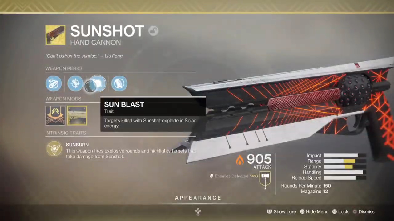 Destiny 2: Xur Returns Yet Again With A Host Of Exotic Weapons and Armor – Sunshot Handcannon Available 8/28
